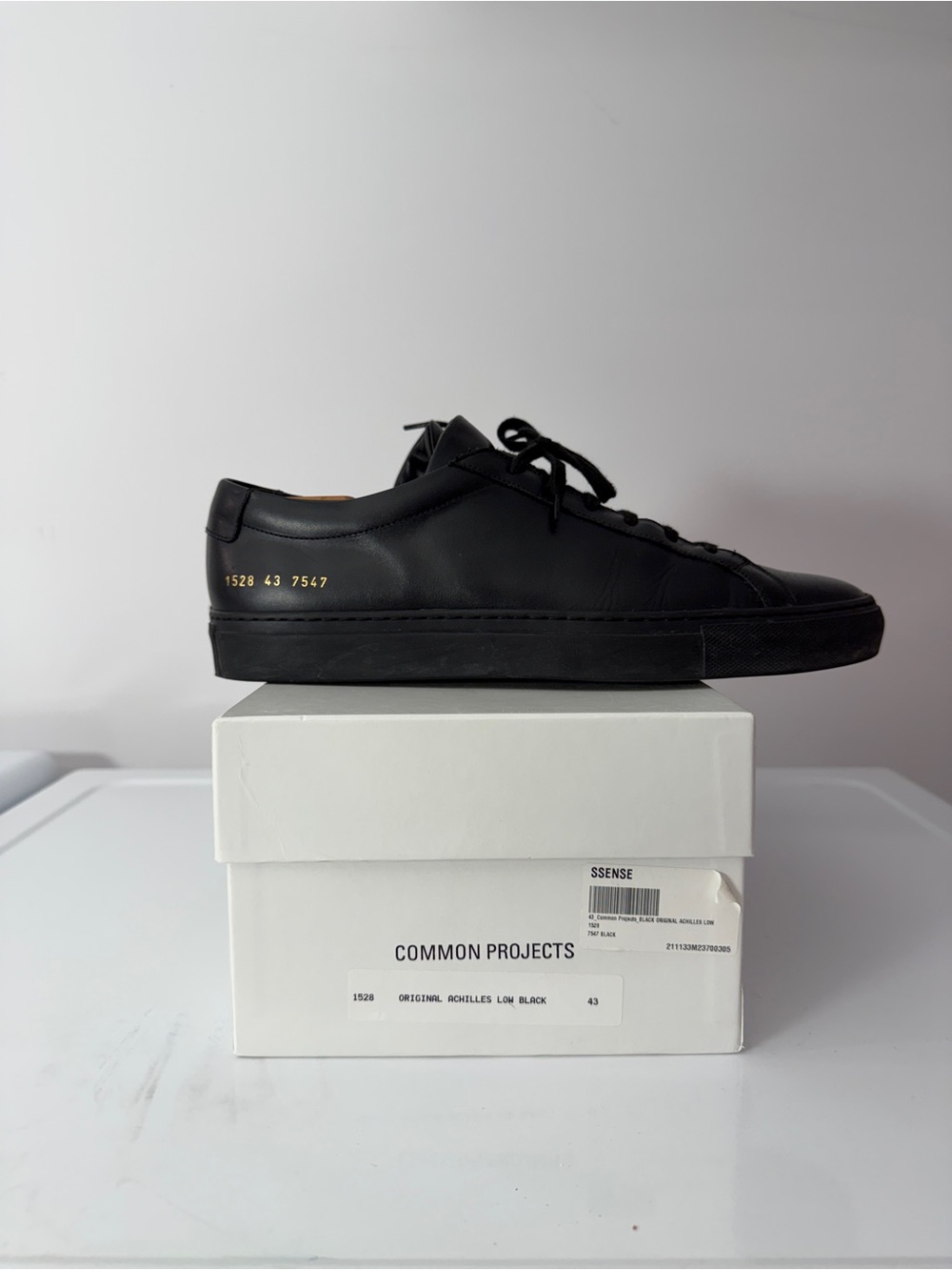 Common Projects Original Aces Low Black